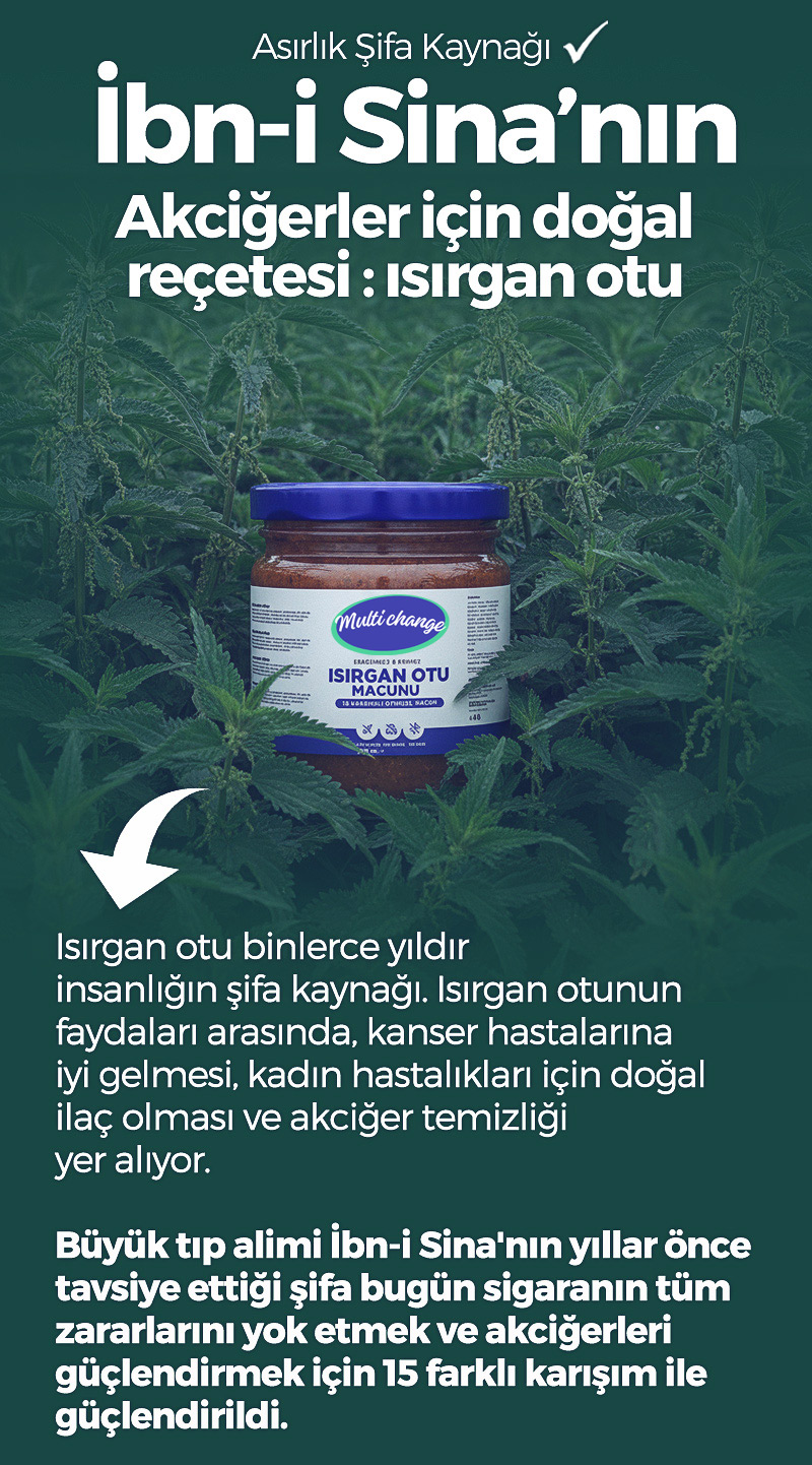 Isırgan Otlu Bitkisel Macun