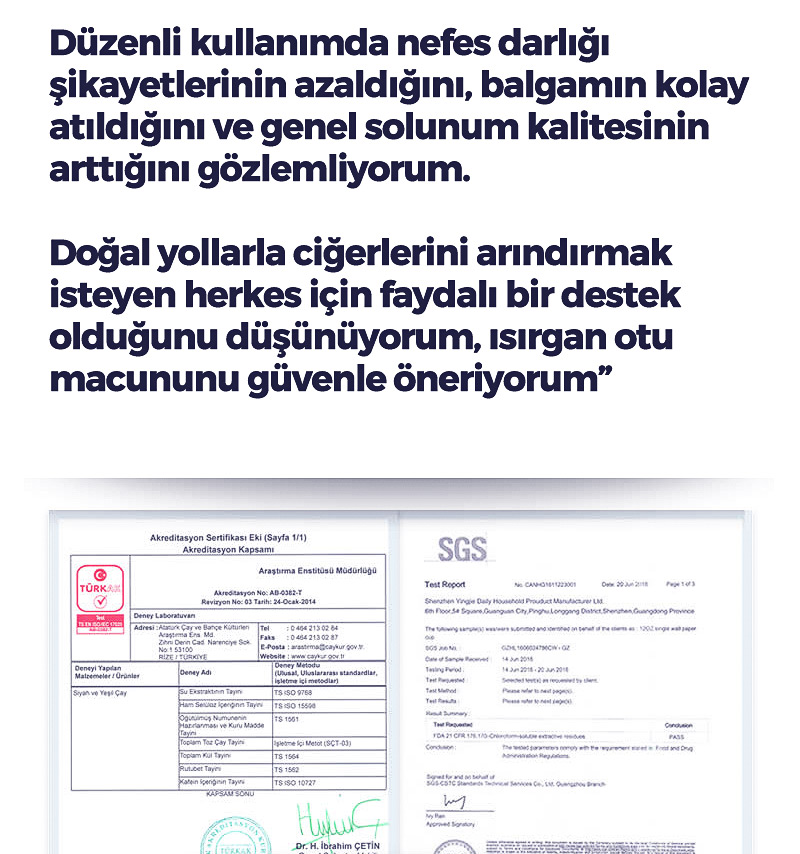 Isırgan Otlu Bitkisel Macun