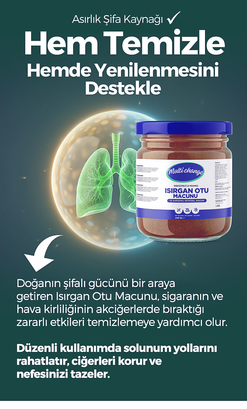 Isırgan Otlu Bitkisel Macun