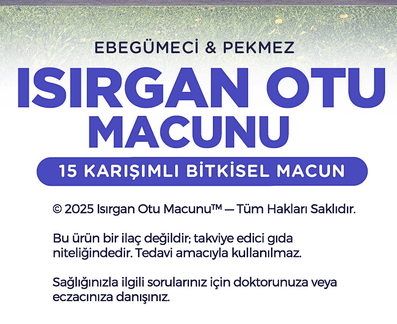 Isırgan Otlu Bitkisel Macun